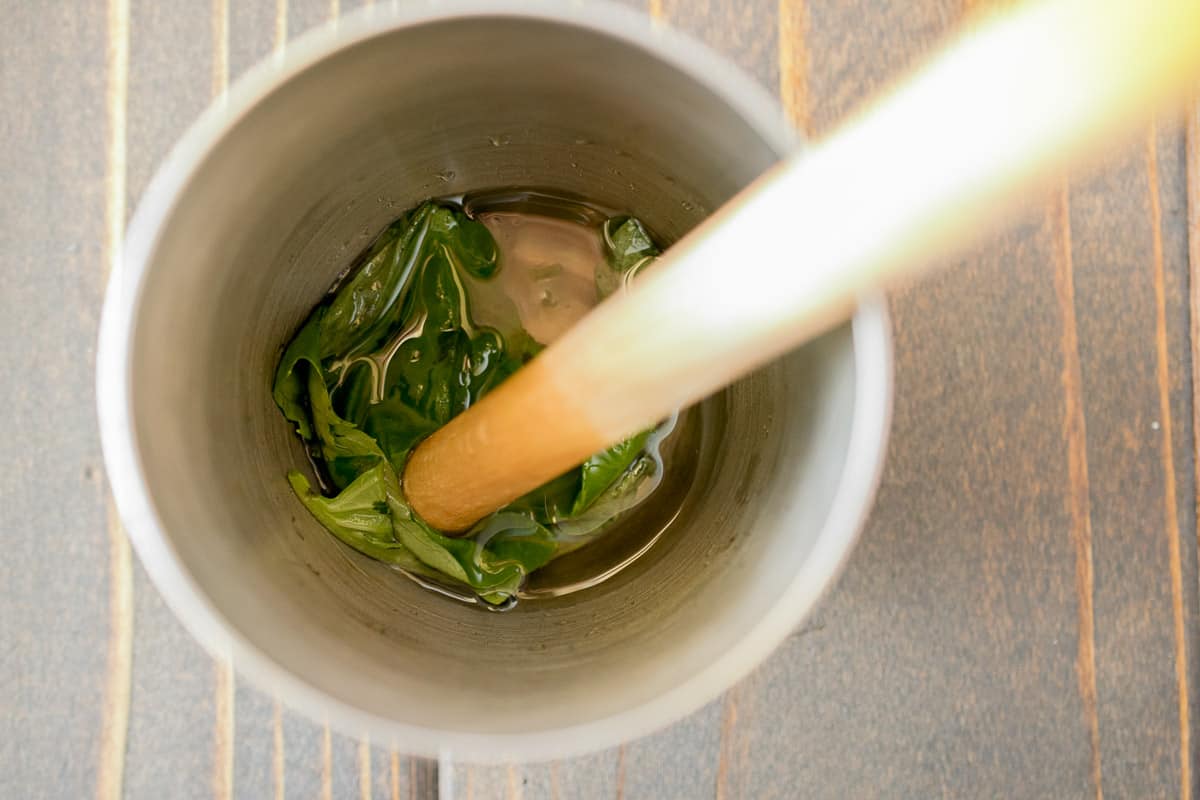 Basil julep