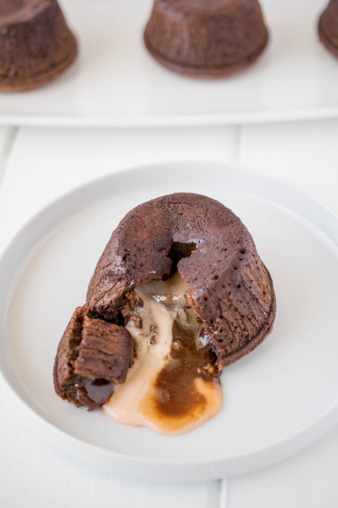 A creme egg filled chocolate cake