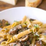 Mushroom, fennel & sage pasta is an easy dish that is on the table in 20 minutes. Perfect for those busy weeknights and also makes delicious leftovers for lunch the next day.