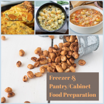 Nuts, minestrone soup, baked gnocchi in cheese sauce and a slice of sweet potato frittata